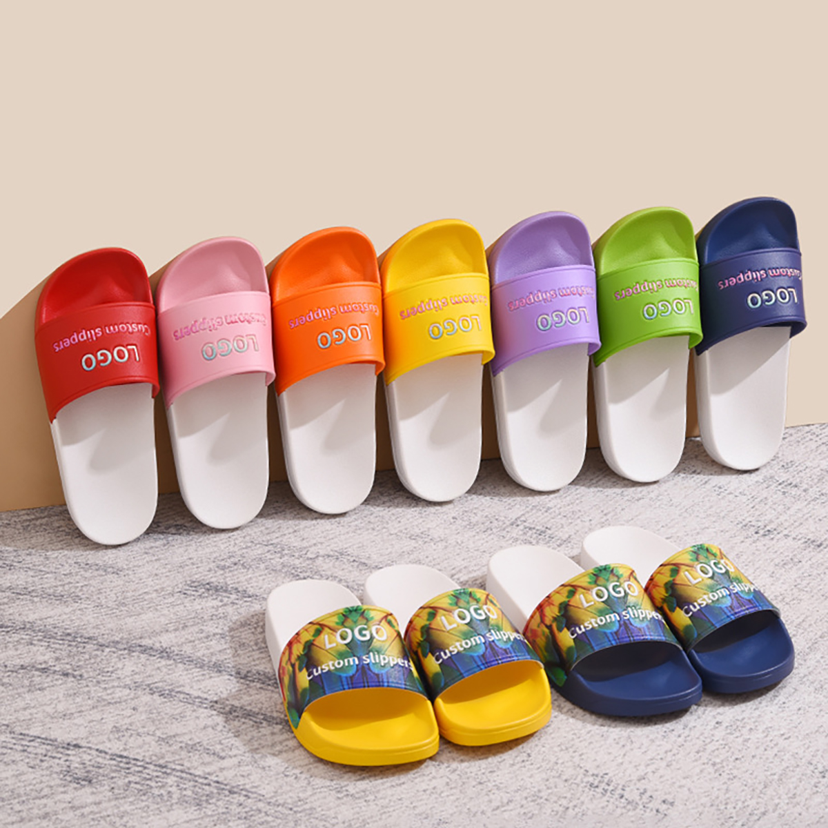 APA1002 Summer Color Matching Sandals for Men Women
